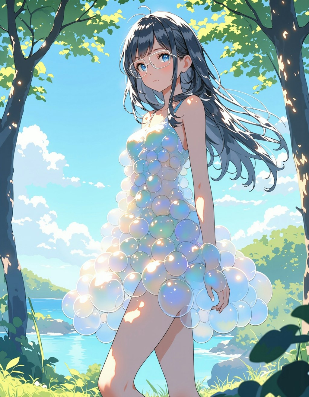 bubble dress