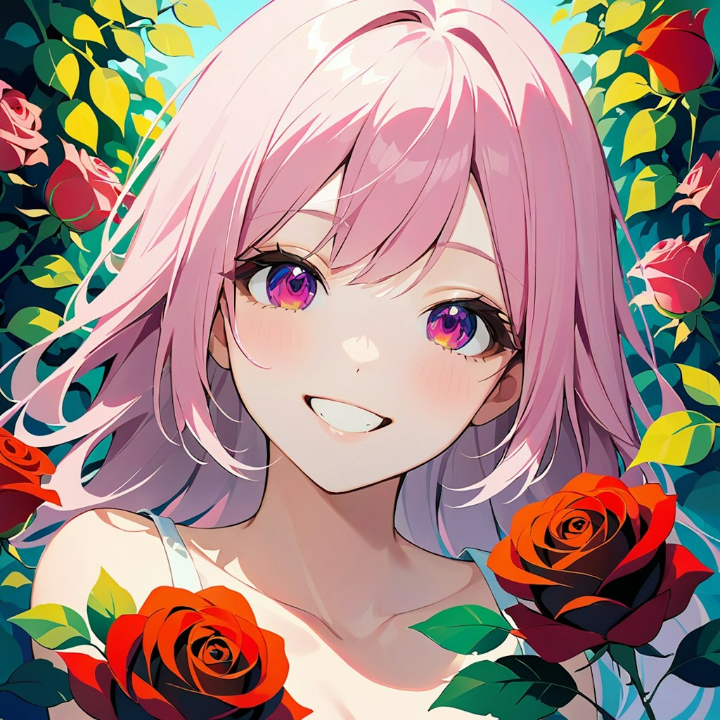 rose smile