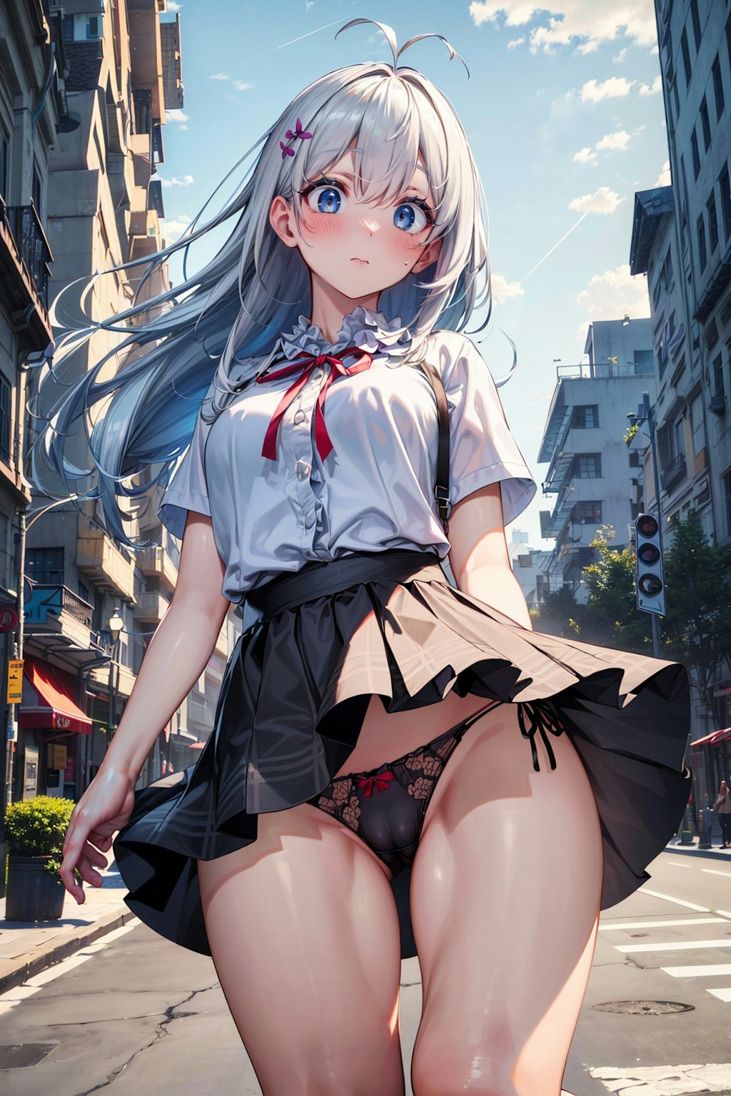 パンチラ娘