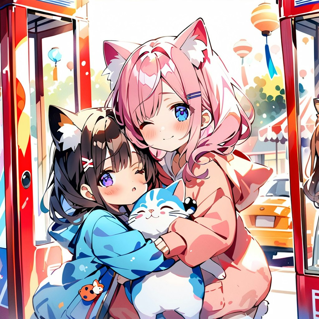 猫と美少女