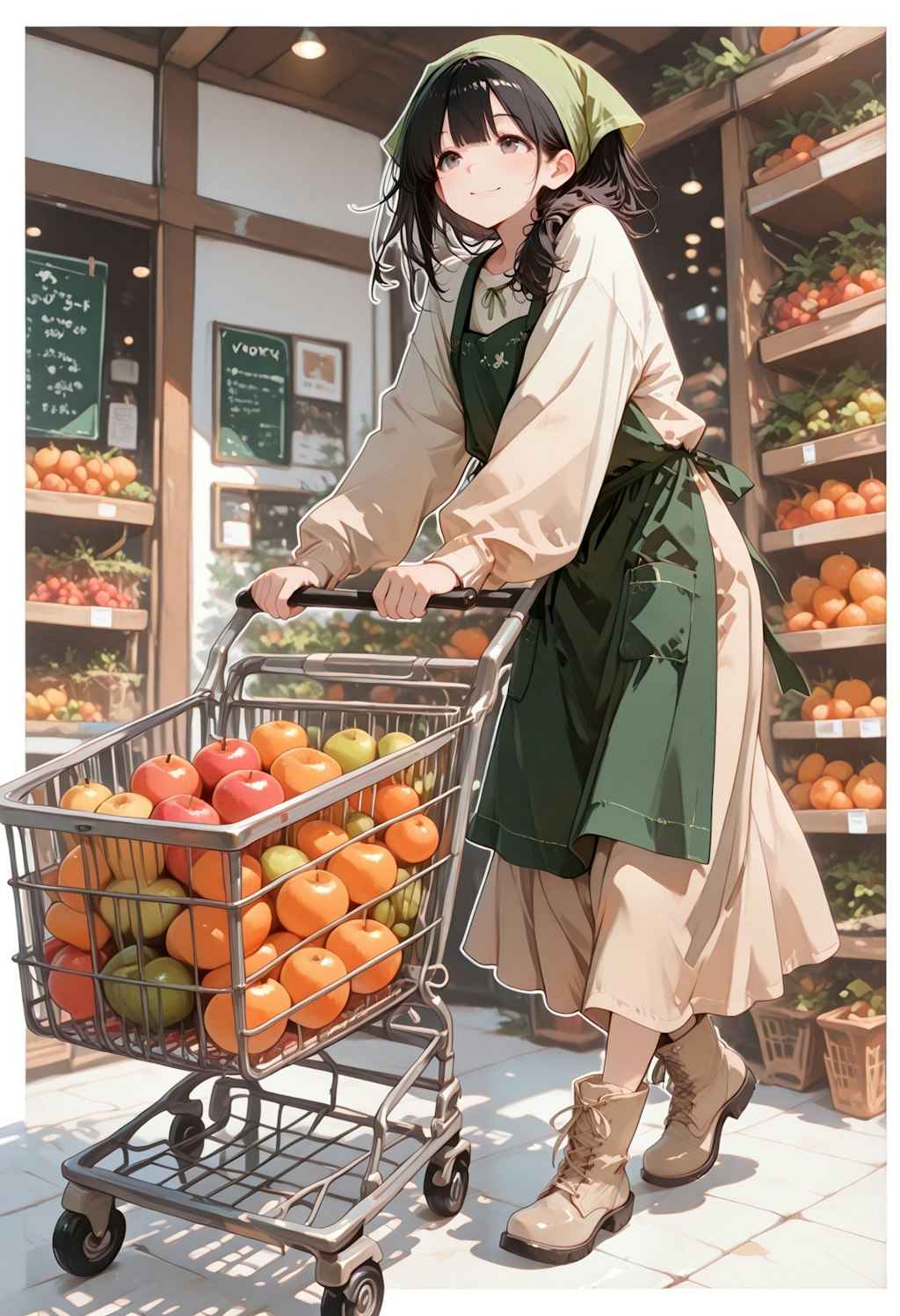 スーパーちちぷいのフルーツは...