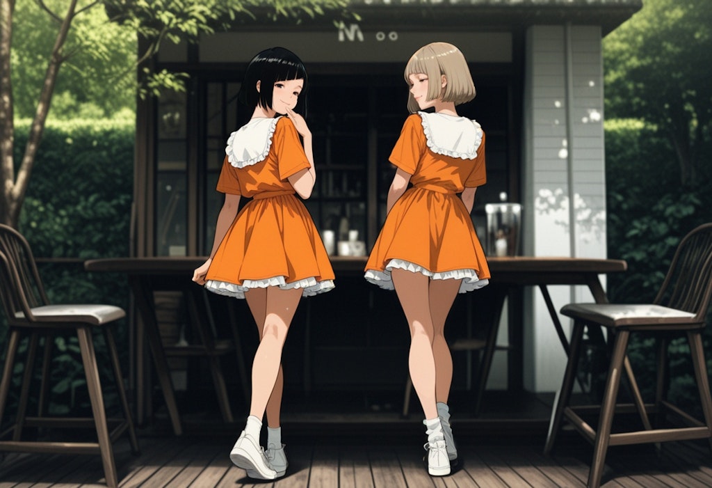 今日は暑いね
