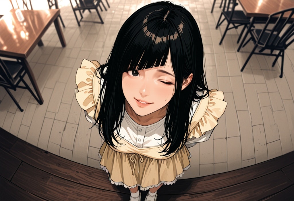 今日は暑いね