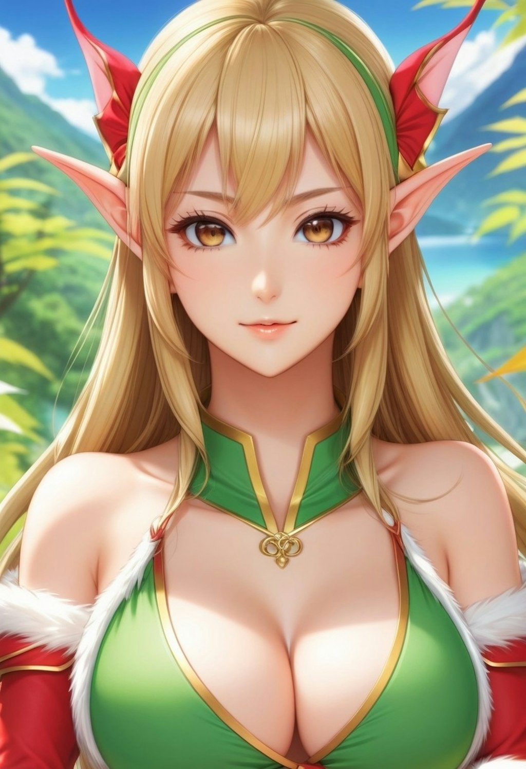 Elves anime style