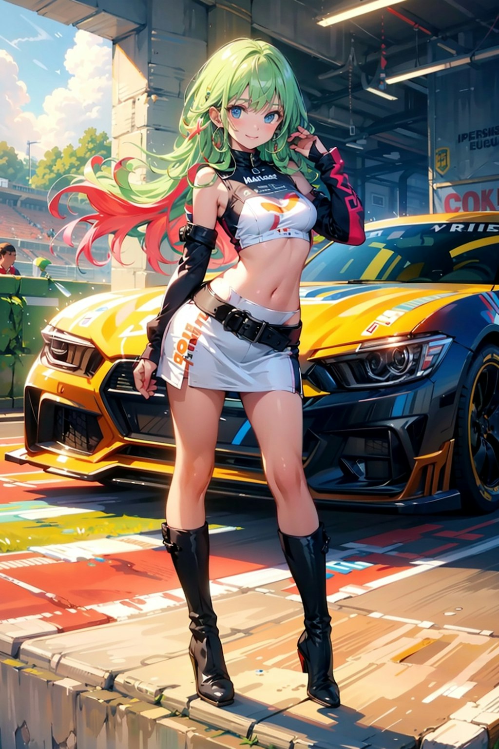 racing girl