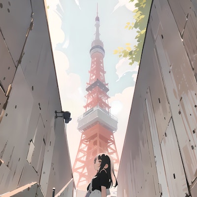 東京タワー完成の日