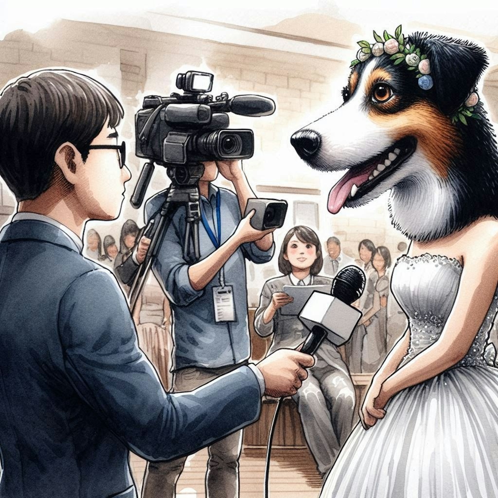 番外編2: 私たち以外のドッグマン（犬人間）の結婚関連の画像