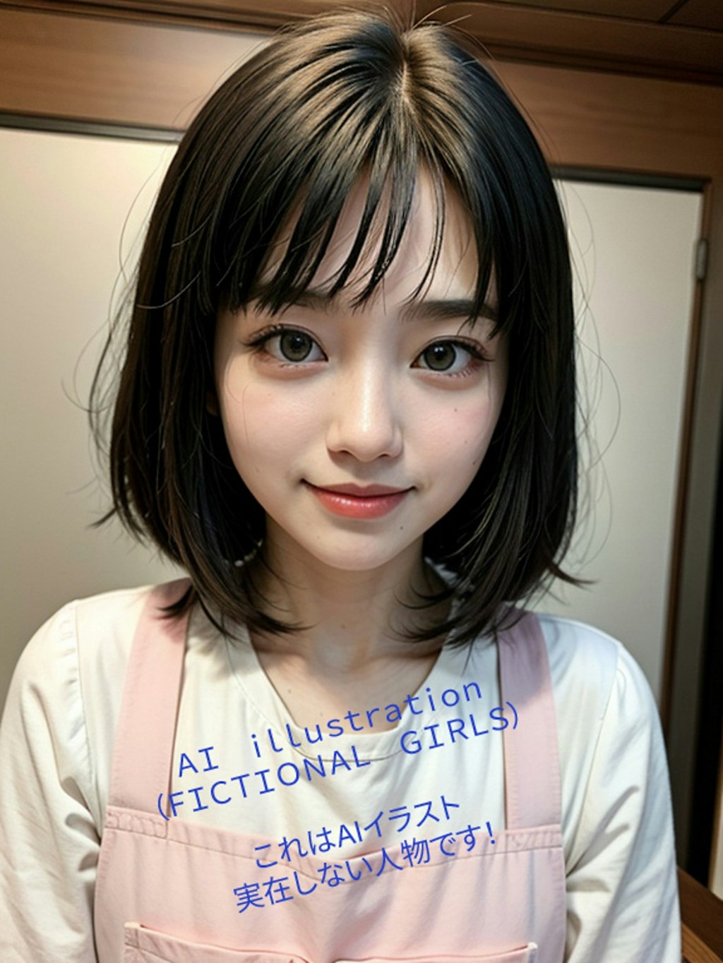 ボブの美少女店員さん