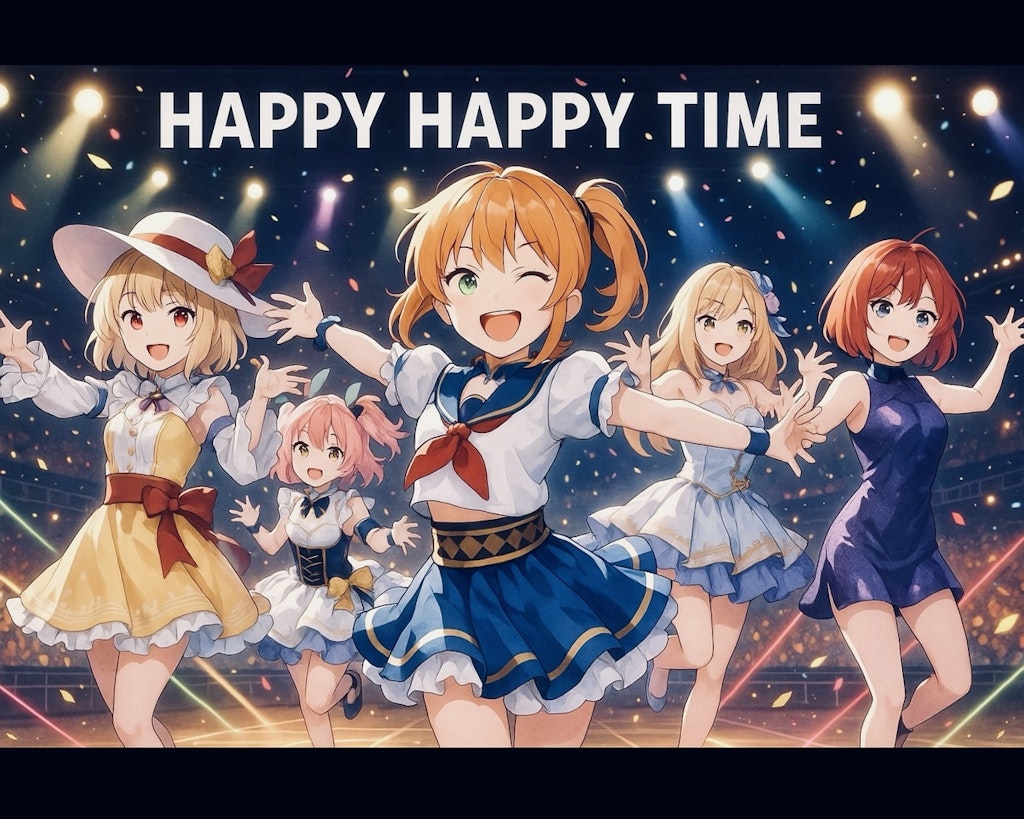 Four seasonsライブより「ハッピーハッピータイム」