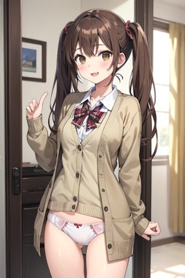 School twintails girl