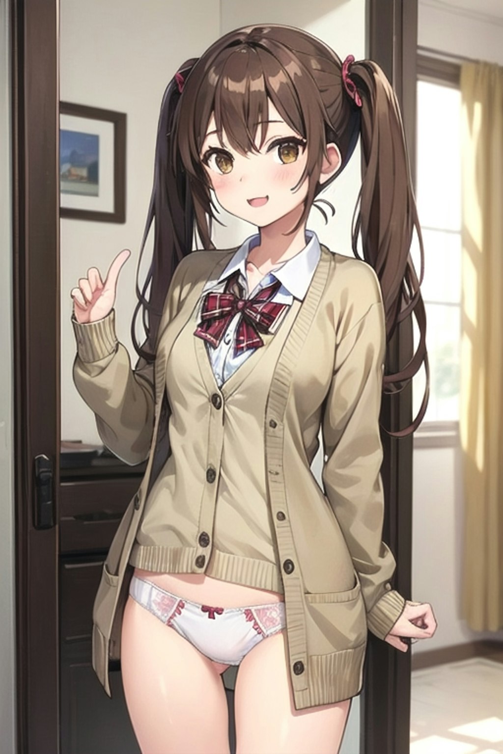 School twintails girl