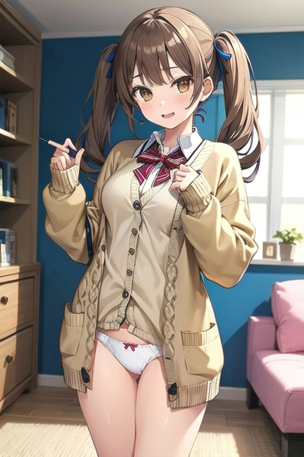 School twintails girl