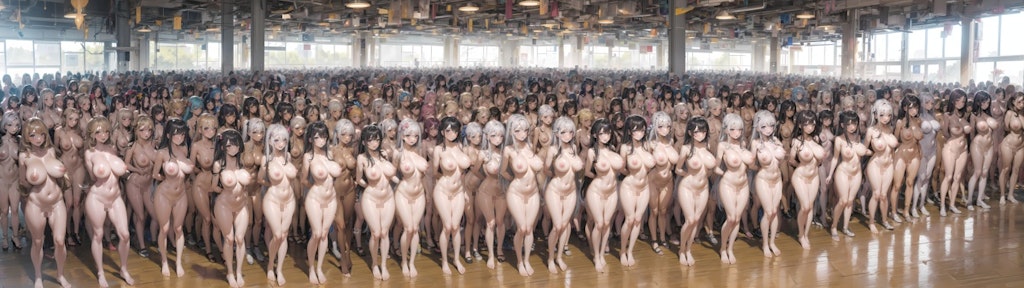 肉便女学園全校集会