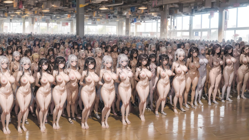 肉便女学園全校集会