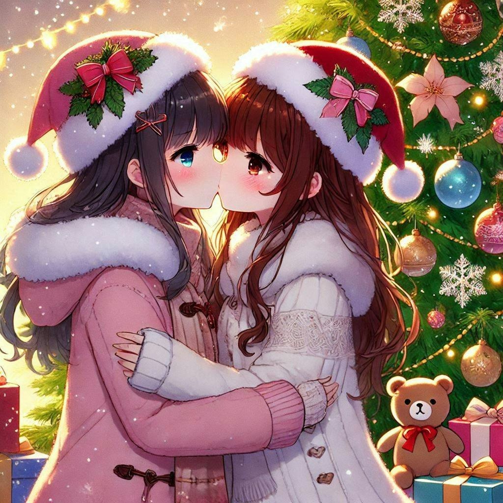 『Christmas tree kiss』