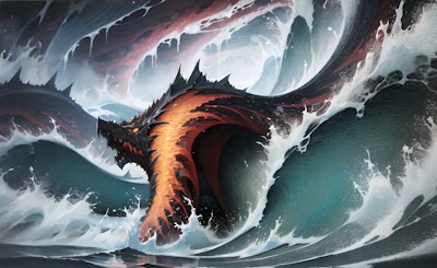 Behemoth of the Turbulent Tides