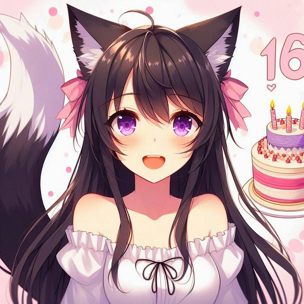 ゆるかわな！誕生日を祝う、うちの子♥その3(8枚)