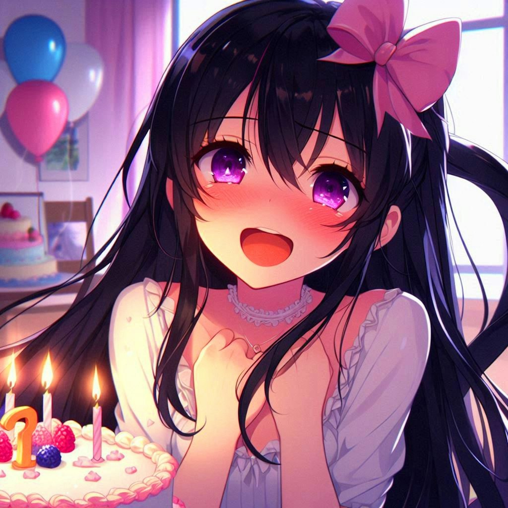 ゆるかわな！誕生日を祝う、うちの子♥その3(8枚)