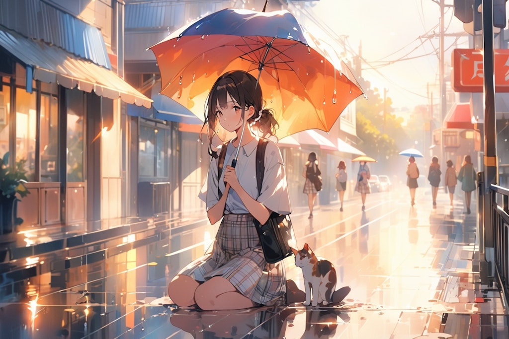 夏雨の出会い(X-X-X)