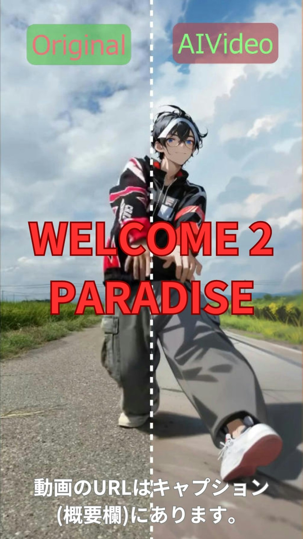 【動画】【比較】「WELCOME 2 PARADISE」を踊ってみた【DAIMU 様】【めんたるさん02】