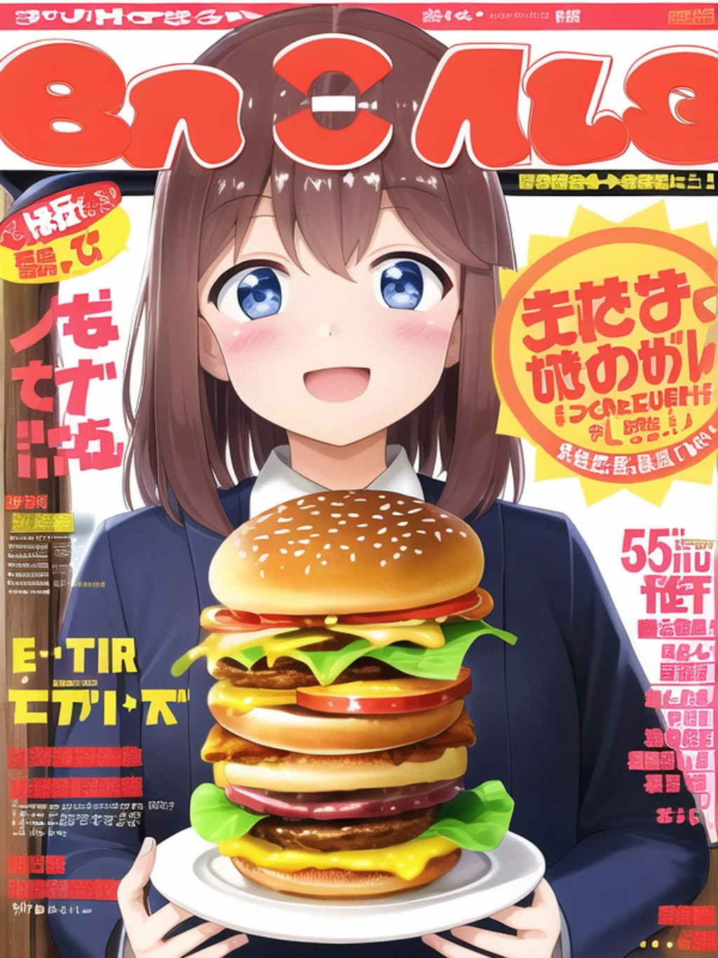 雑誌 ハンバーガー大好き！