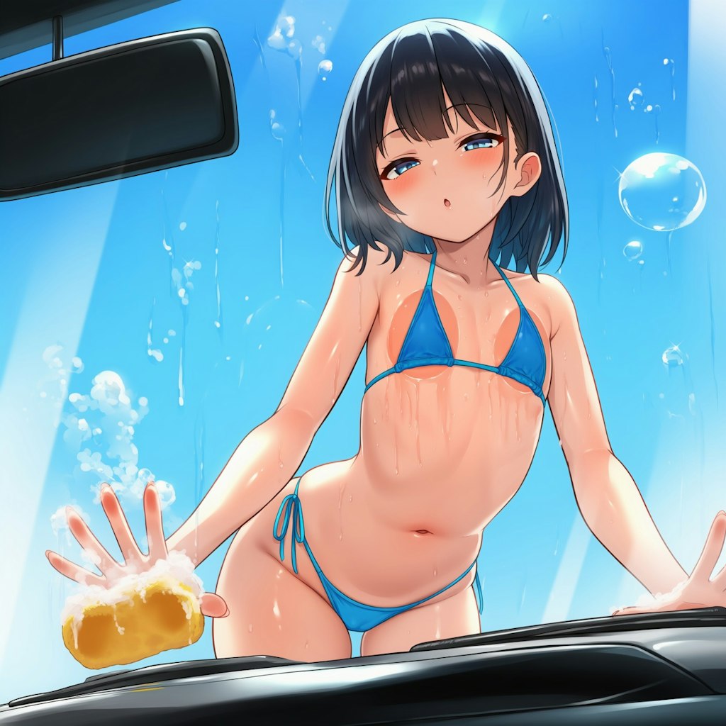 話題の洗車屋に来てみた