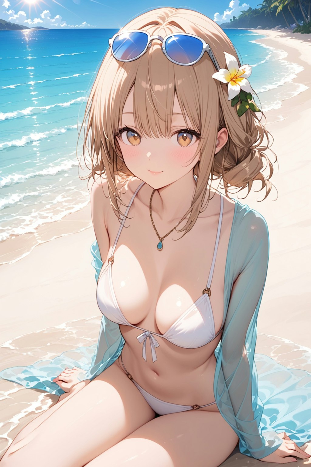 【夏】海辺で君と