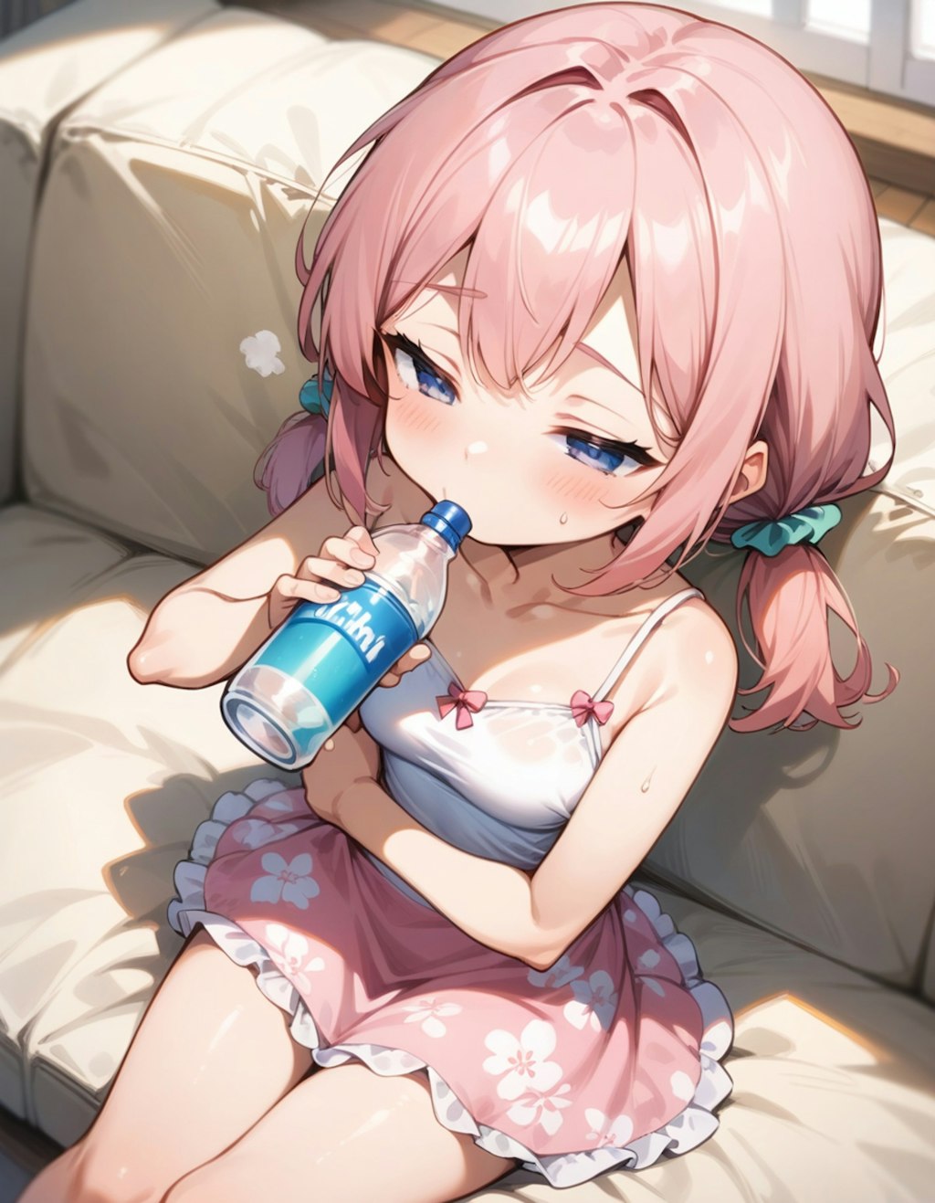 お兄ちゃんも飲む？