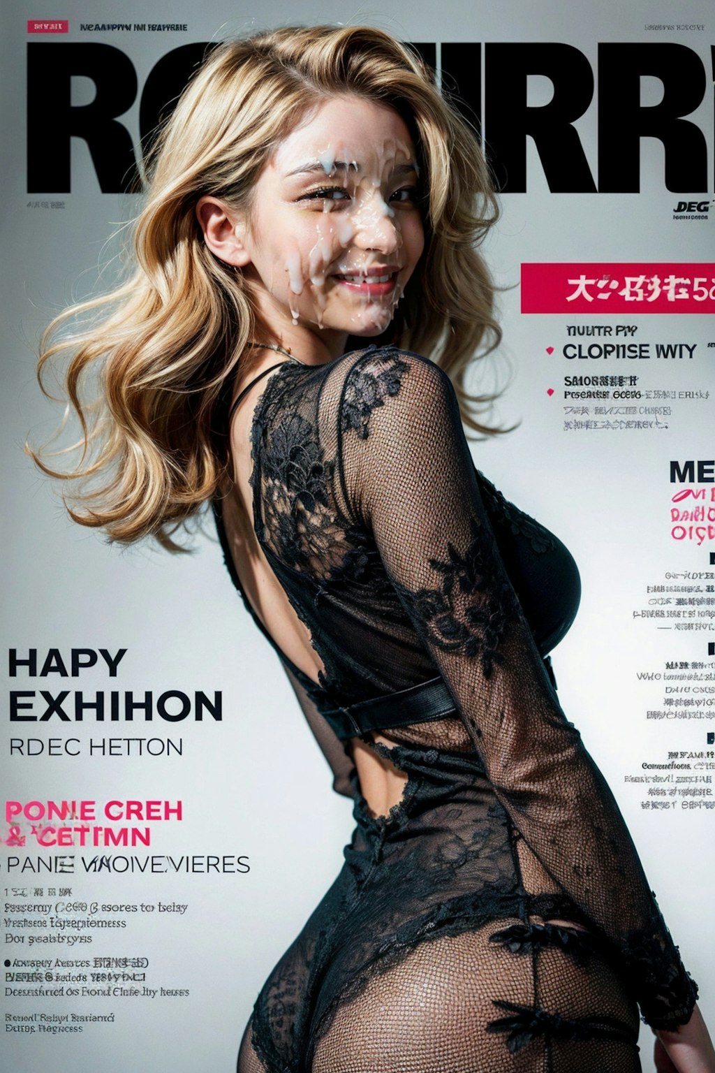 謎言語のぶっかけファッション誌