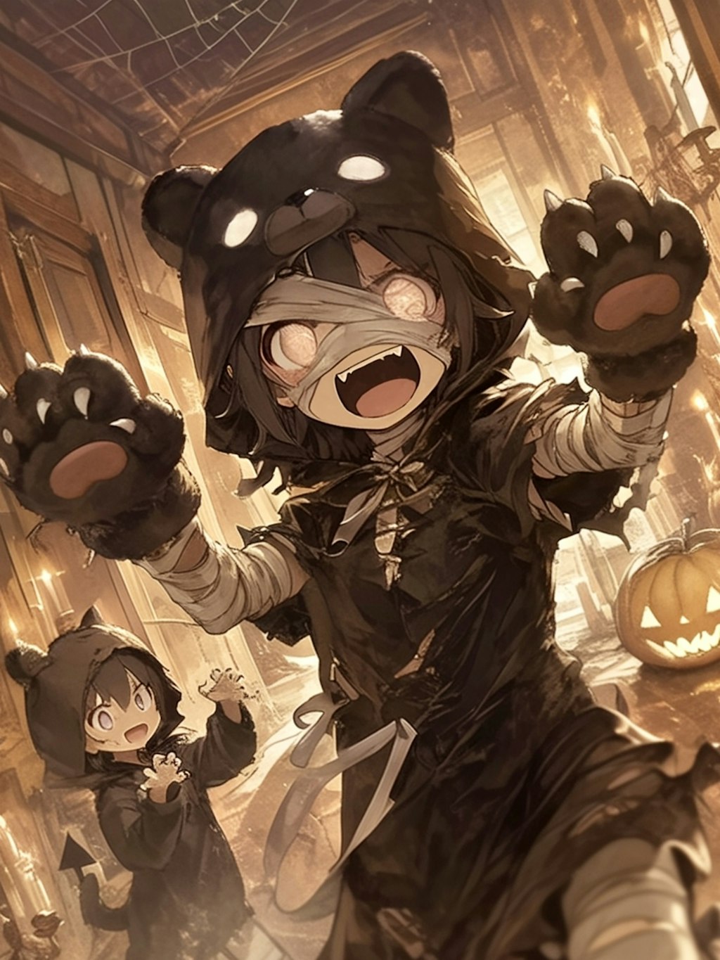 くまの群れ✖︎ハロウィン🎃🐾