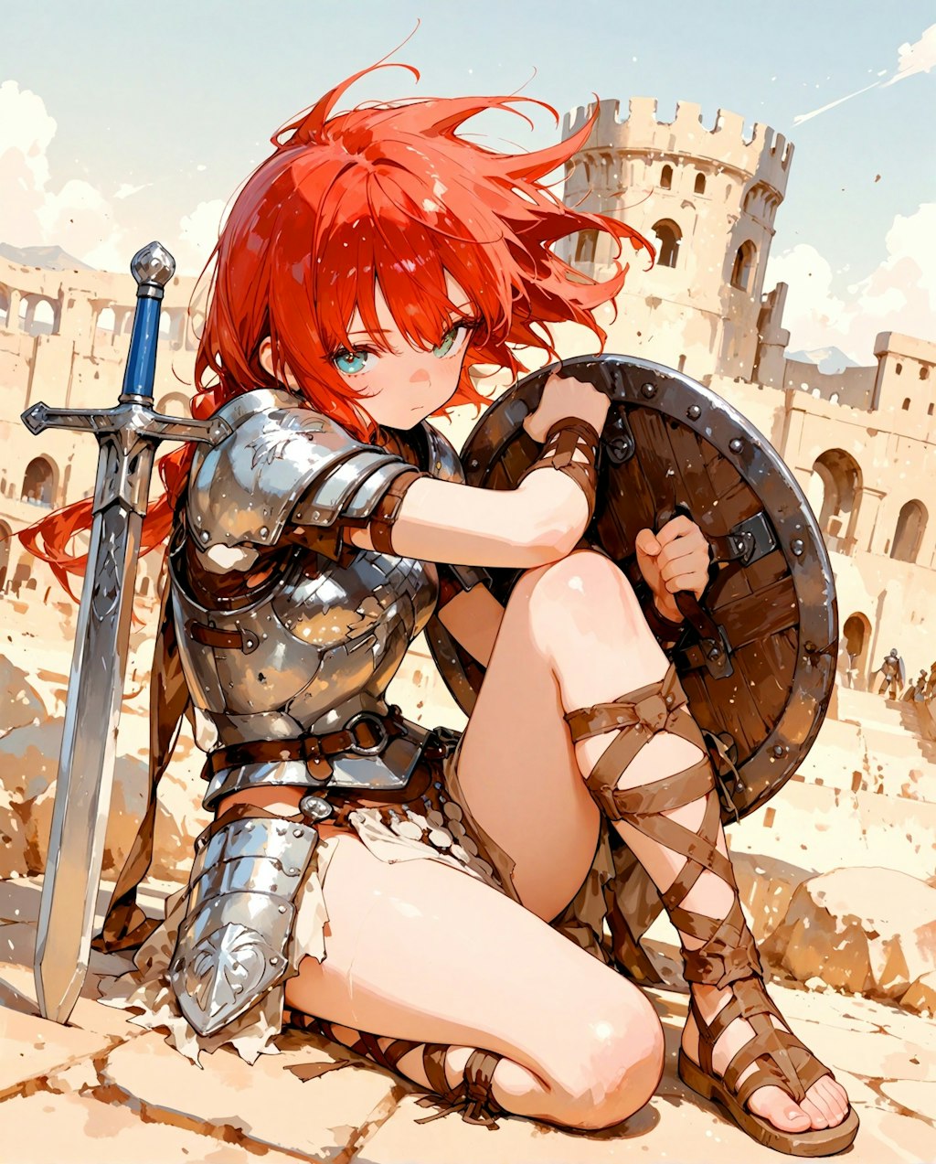 グラディエーターの少女