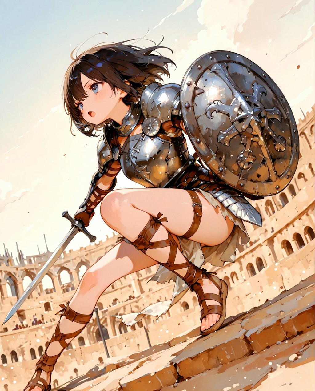グラディエーターの少女