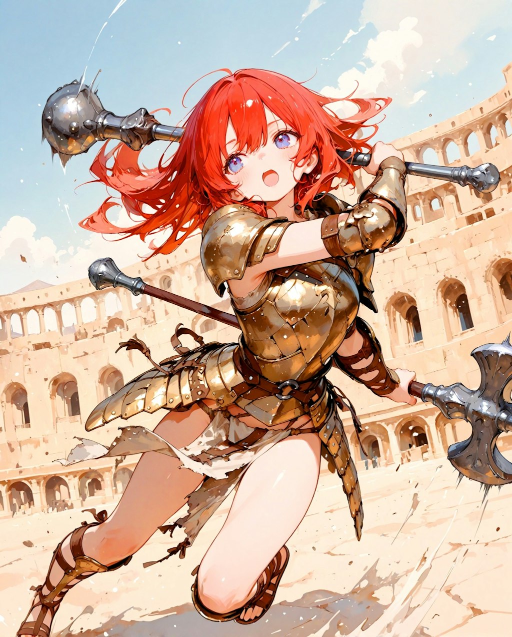 グラディエーターの少女
