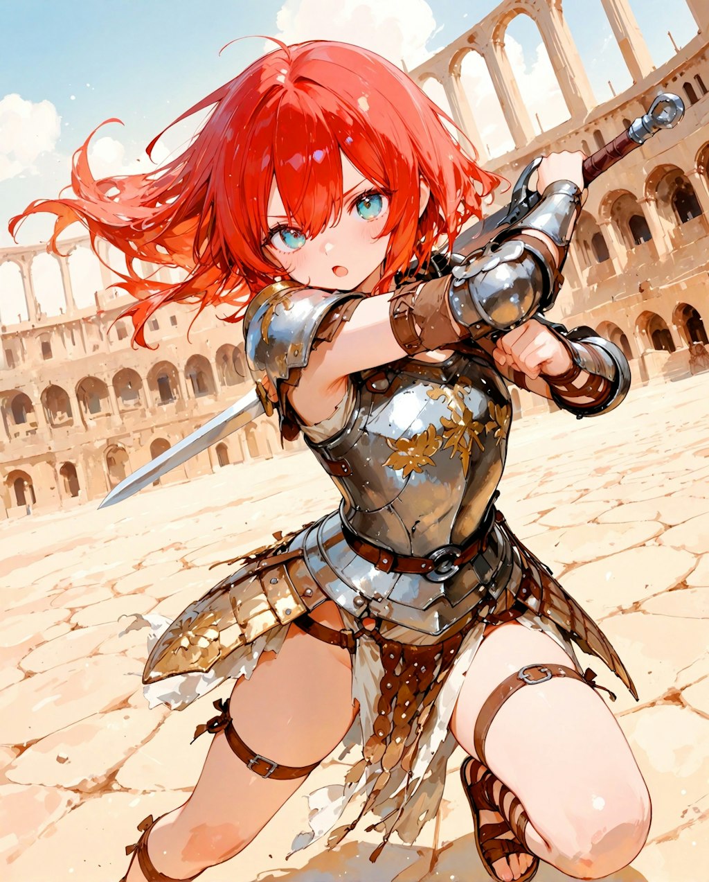 グラディエーターの少女