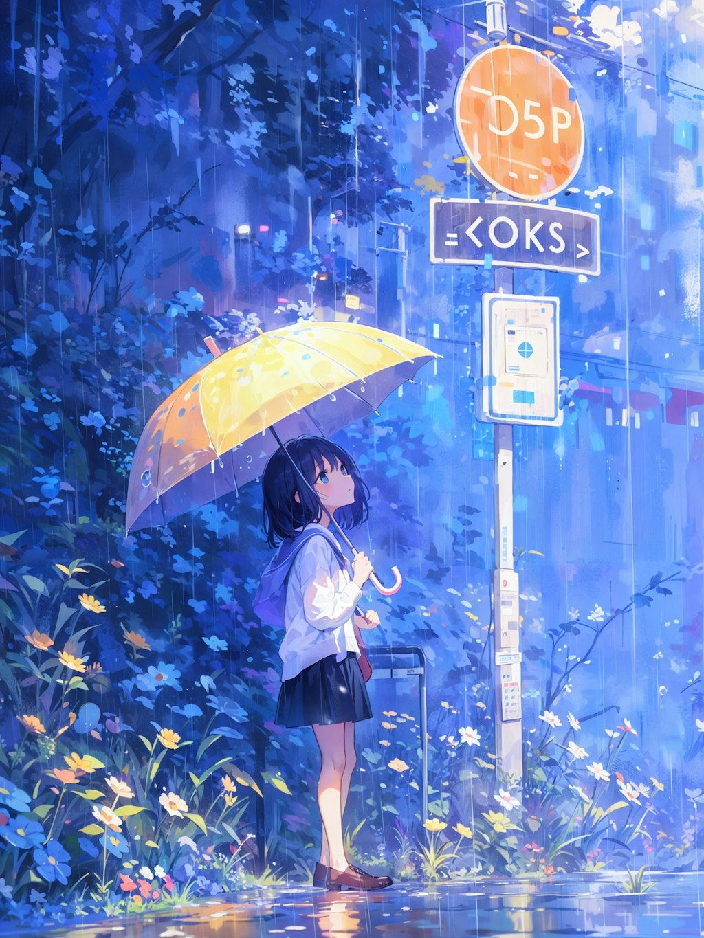 雨と孤独と光彩