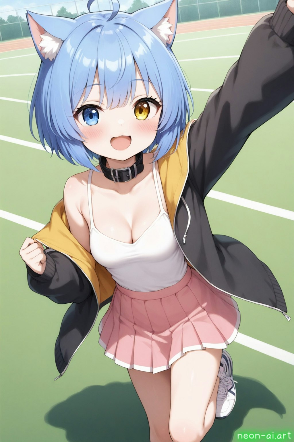 スポーツガーリー春ファッション（わちちプロンプト）