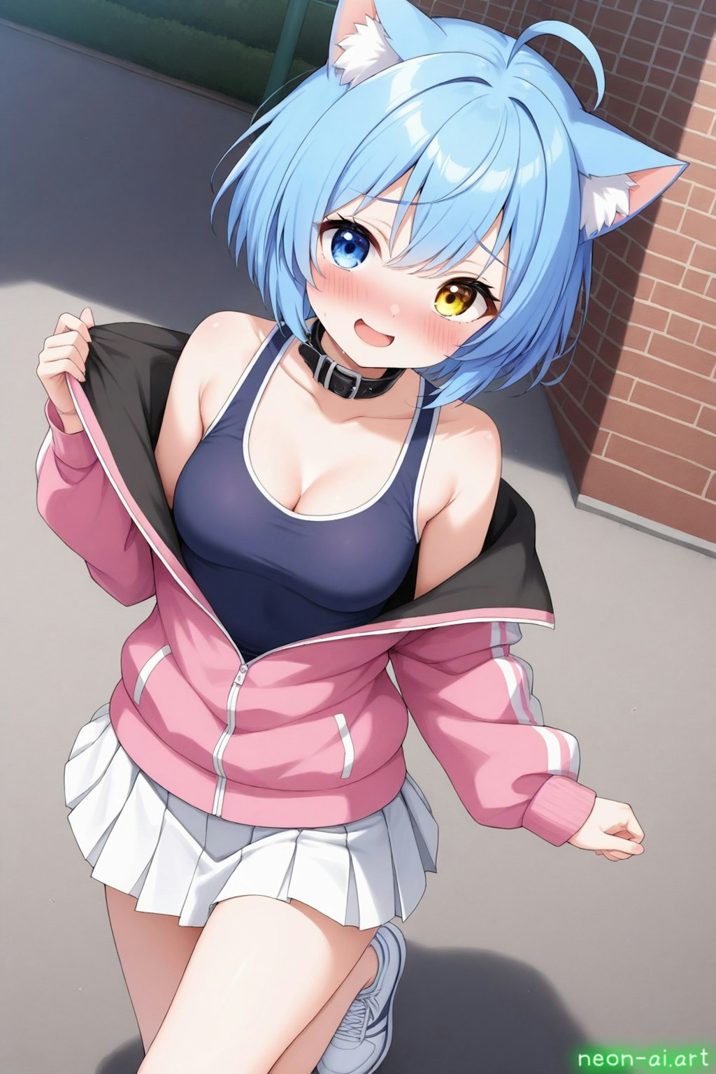 スポーツガーリー春ファッション（わちちプロンプト）