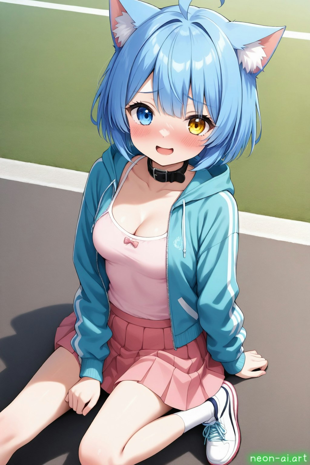スポーツガーリー春ファッション（わちちプロンプト）