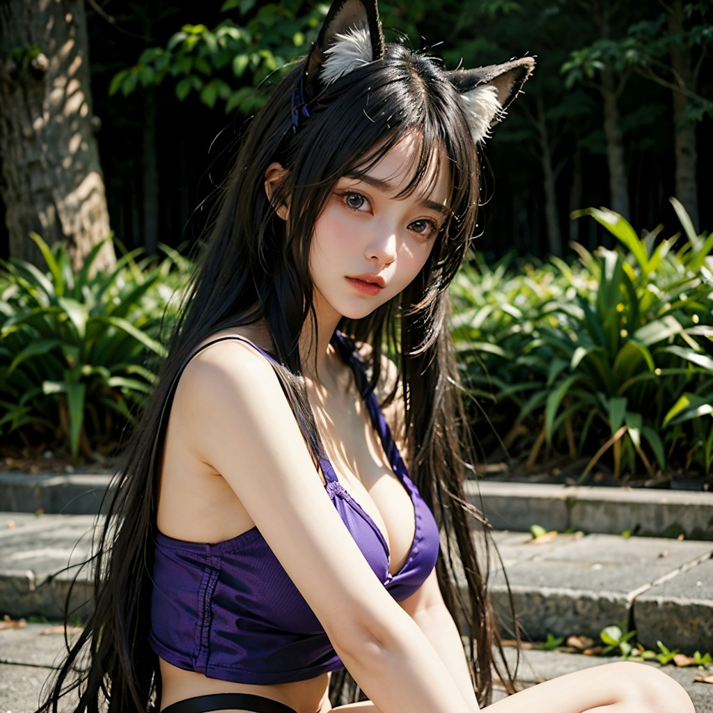 可愛い獣娘　碧嶋水都