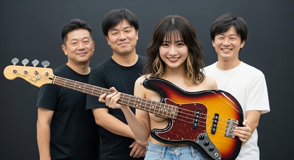 何かと不本意な活動が多くなったレフティーベーシスト