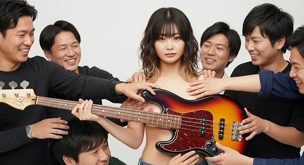 何かと不本意な活動が多くなったレフティーベーシスト