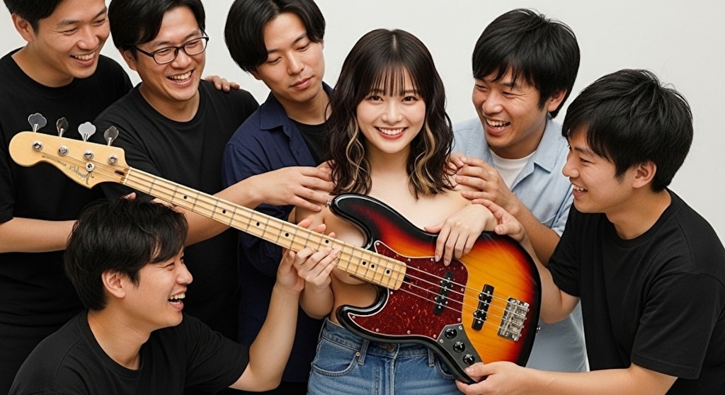 何かと不本意な活動が多くなったレフティーベーシスト
