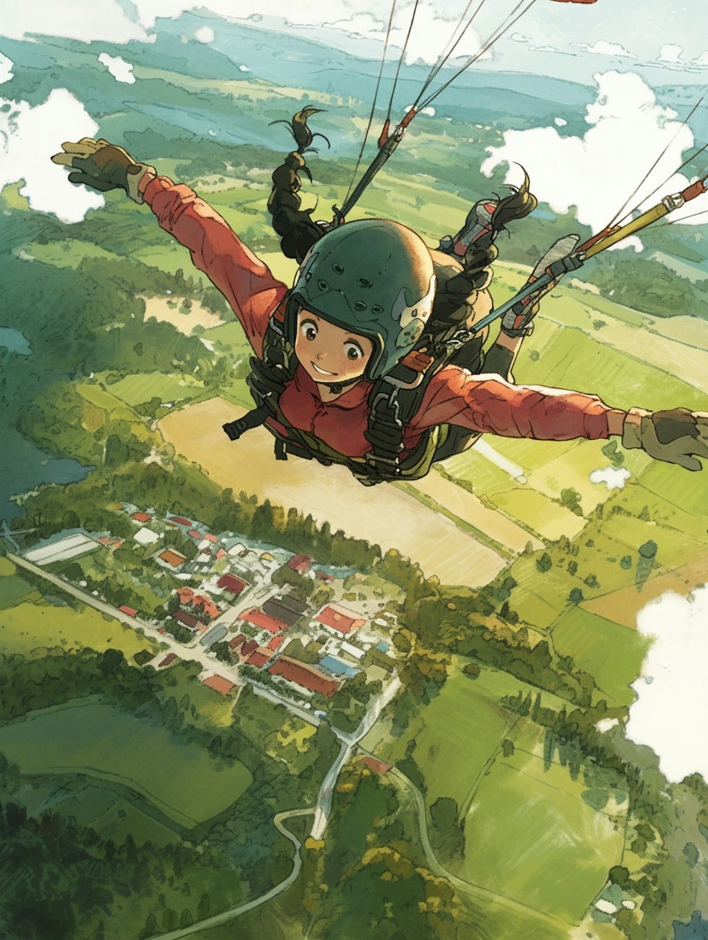 skydiving