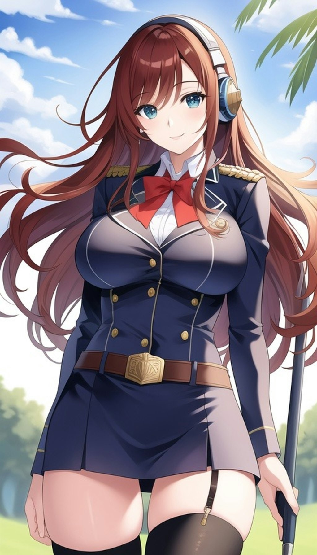 軍服美女2