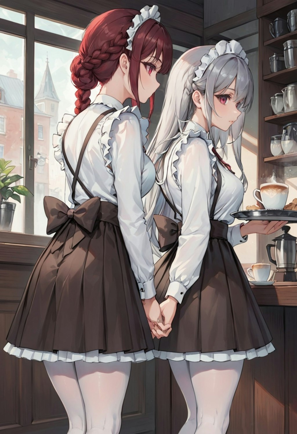 cafe maid S4_2 まだ人前はなれなくて