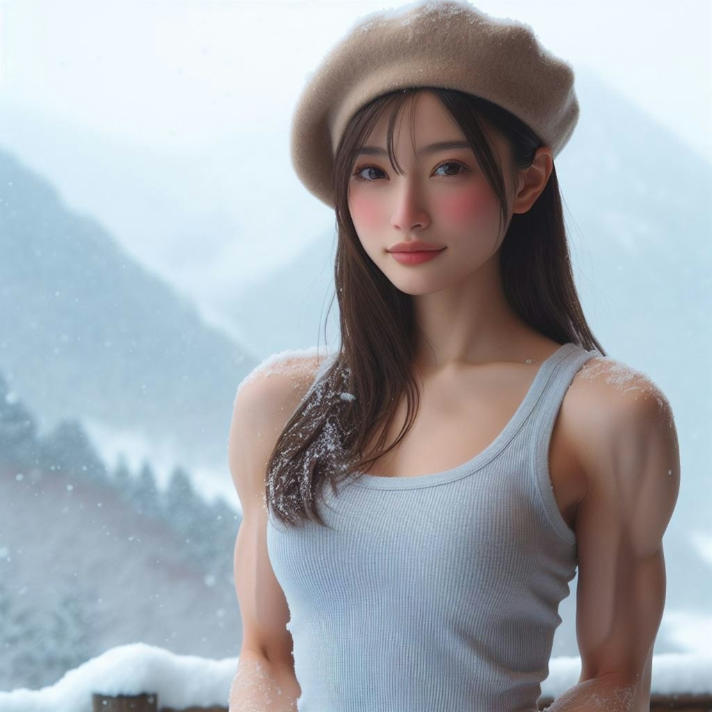 winter sporty beret