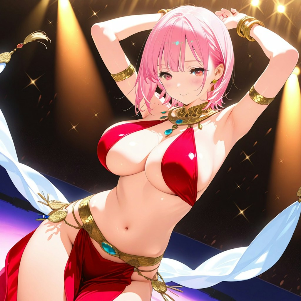 看板娘：マナ・テティス　セクシーダンス編