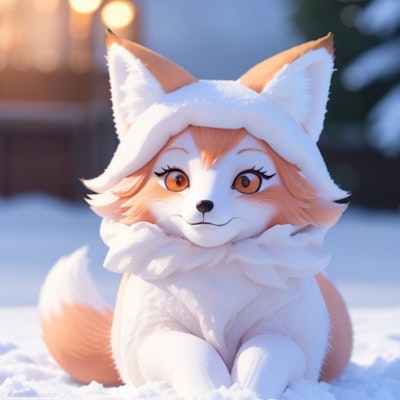 Cute foxes