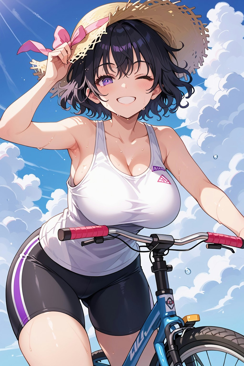 自転車でおでかけ