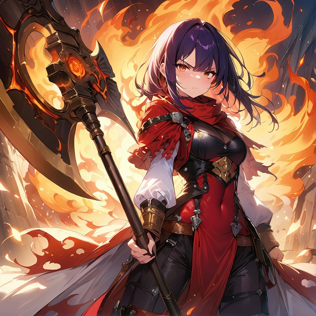 火属性女戦士